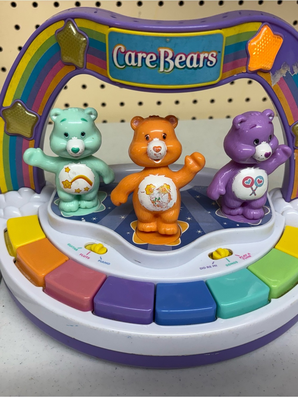 Care Bears Musical Playset - Purple, Orange, Mint